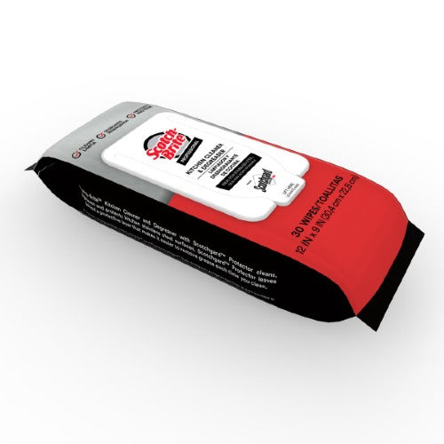 3M Scotch-Brite Kitchen Cleaning Wipes with Scotchgard Protector – Heavy Duty Degreaser for Stovetops, Countertops & Appliances – Ideal for Home & Commercial Kitchens