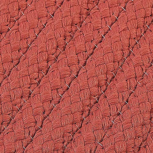 Simply Home Solid Area Rug 2x12 Feet, Terracotta - Perfect for Living Room, Bedroom, and Hallway Decor