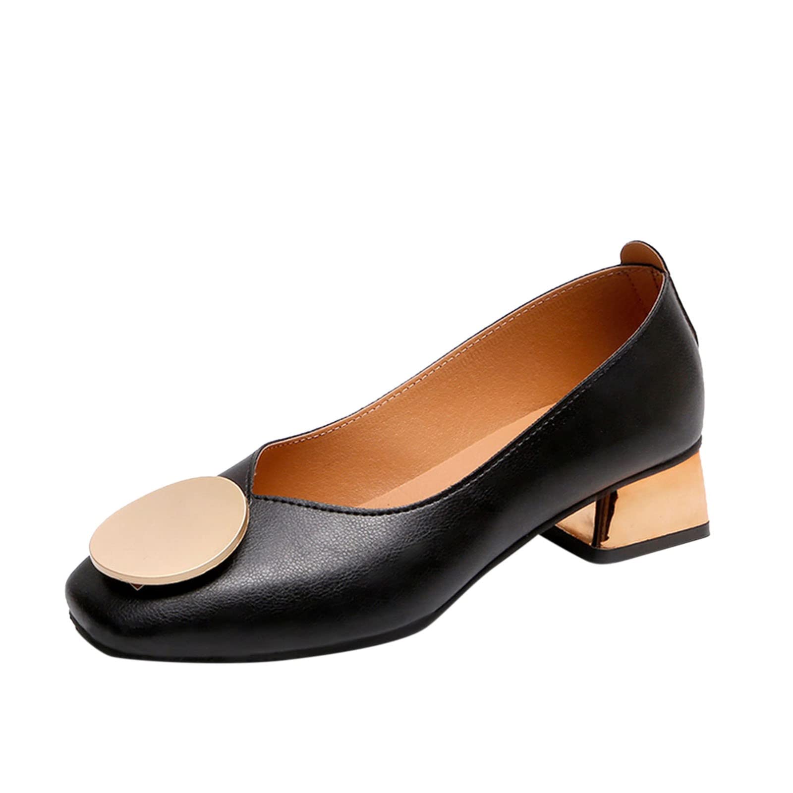 Women's Casual Walking Shoes with Low Heel - Comfortable Thick Sole for Summer, Spring, Autumn & Winter - Perfect for Daily Wear, Travel & Outdoor Activities