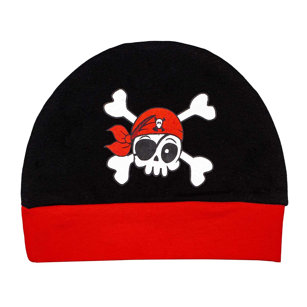 **Baby Boys Pirate Costume for Halloween - Infant Buccaneer Outfit with Hat & Vest - Perfect for Halloween Parties, Dress-Up & Photo Shoots**