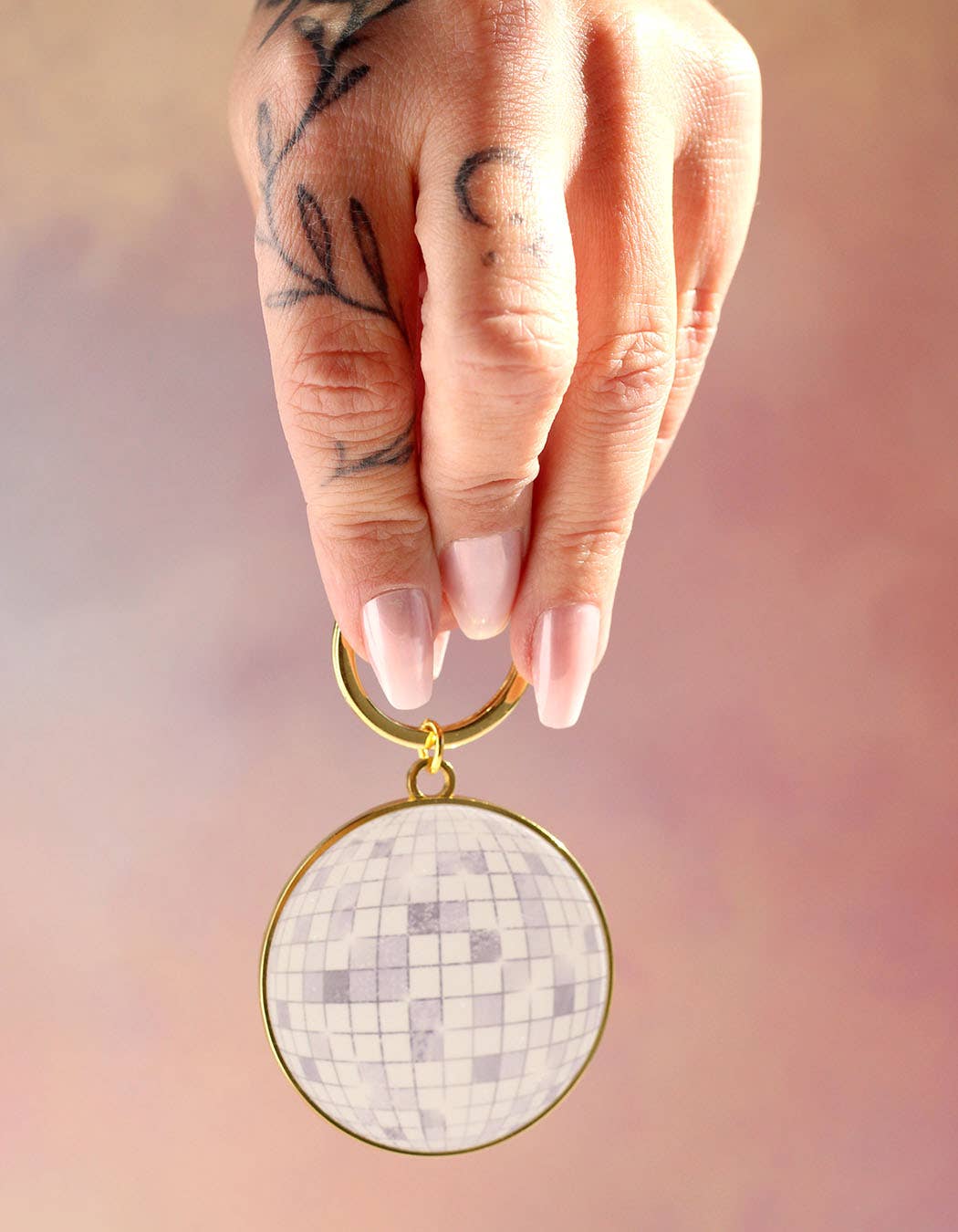 Disco Ball Keychain - Sparkling Party Accessory for Keys, Bags & Nightlife Events | Perfect for Clubs, Raves & Dance Parties