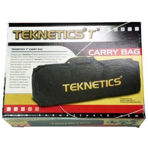 Teknetics Heavy Duty Double Stitched Nylon Metal Detector Carry Bag - Durable Storage Case for Metal Detecting Equipment - Perfect for Beach Hunting, Treasure Hunting & Outdoor Adventures