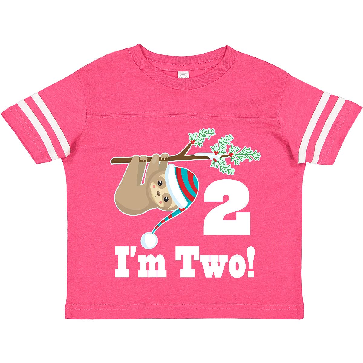2nd Birthday Sloth Toddler T-Shirt - Cute 2 Year Old Boy & Girl Outfit - Perfect for Birthday Parties & Family Photos