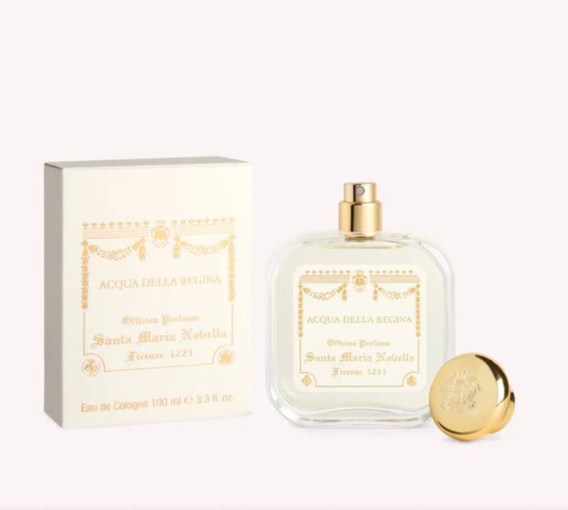 Santa Maria Novella Acqua della Regina Eau de Cologne 100ml & Free NEST New York Body Cream 30ml - Luxury Fragrance Set for Women, Perfect for Gifts, Travel & Daily Use