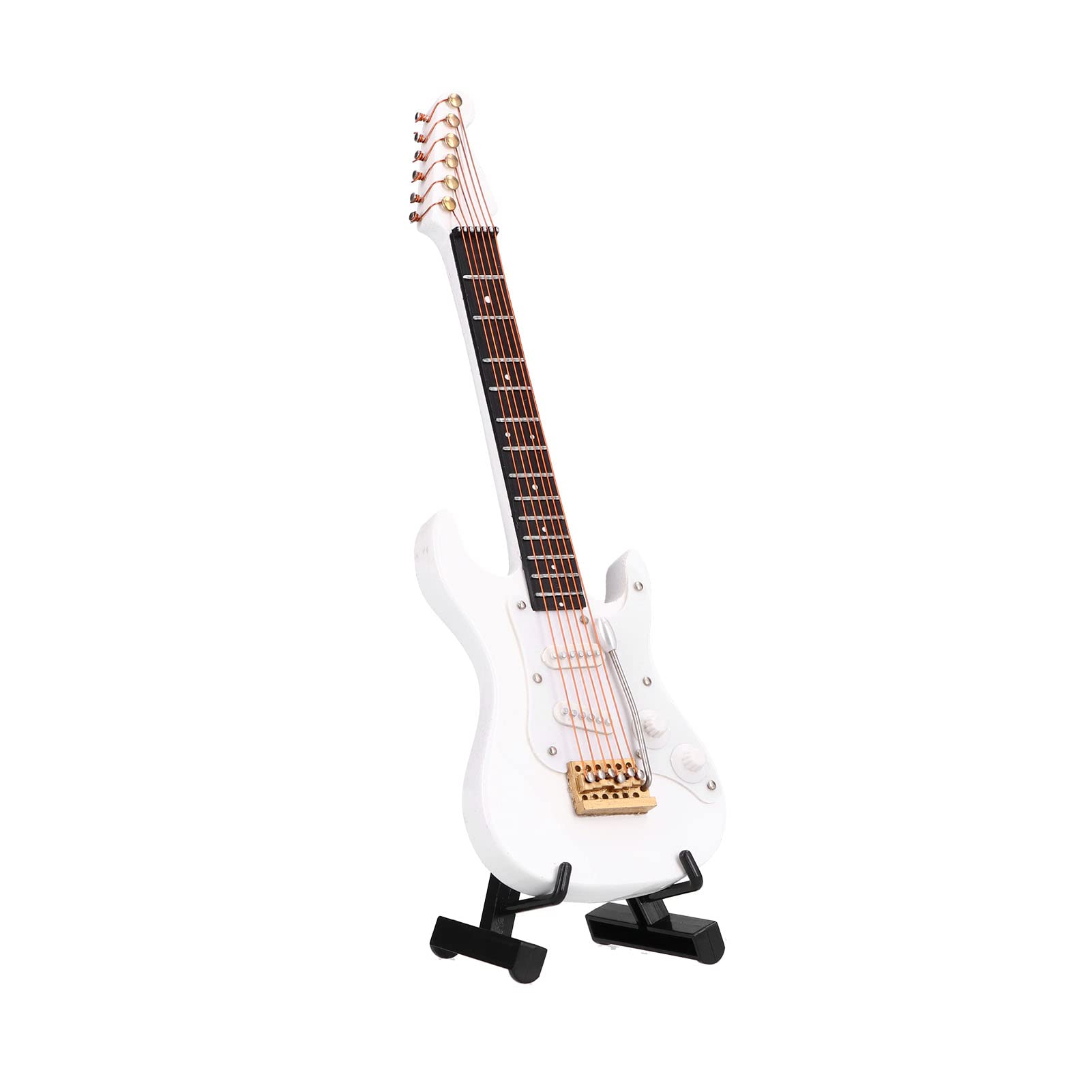 Mini Guitar Model - Exquisite Handcrafted Detailed Replica for Music Lovers | Perfect Gift for Guitar Enthusiasts & Home Decor | Ideal for Display, Collecting, and Music Room Decoration