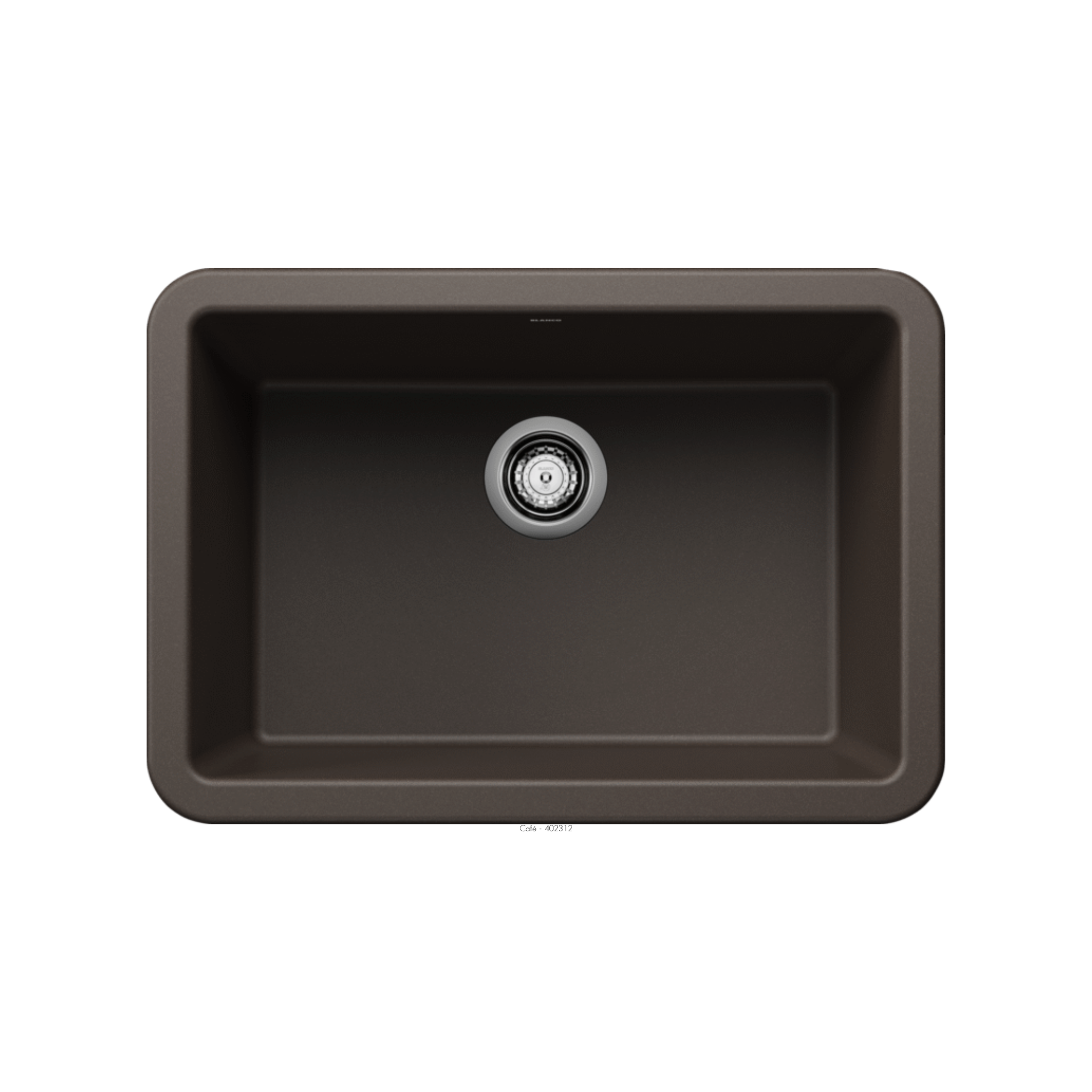 Blanco Ikon 27-Inch Apron Front Single Bowl SILGRANIT Kitchen Sink - Durable & Stylish for Modern Farmhouse & Contemporary Kitchens