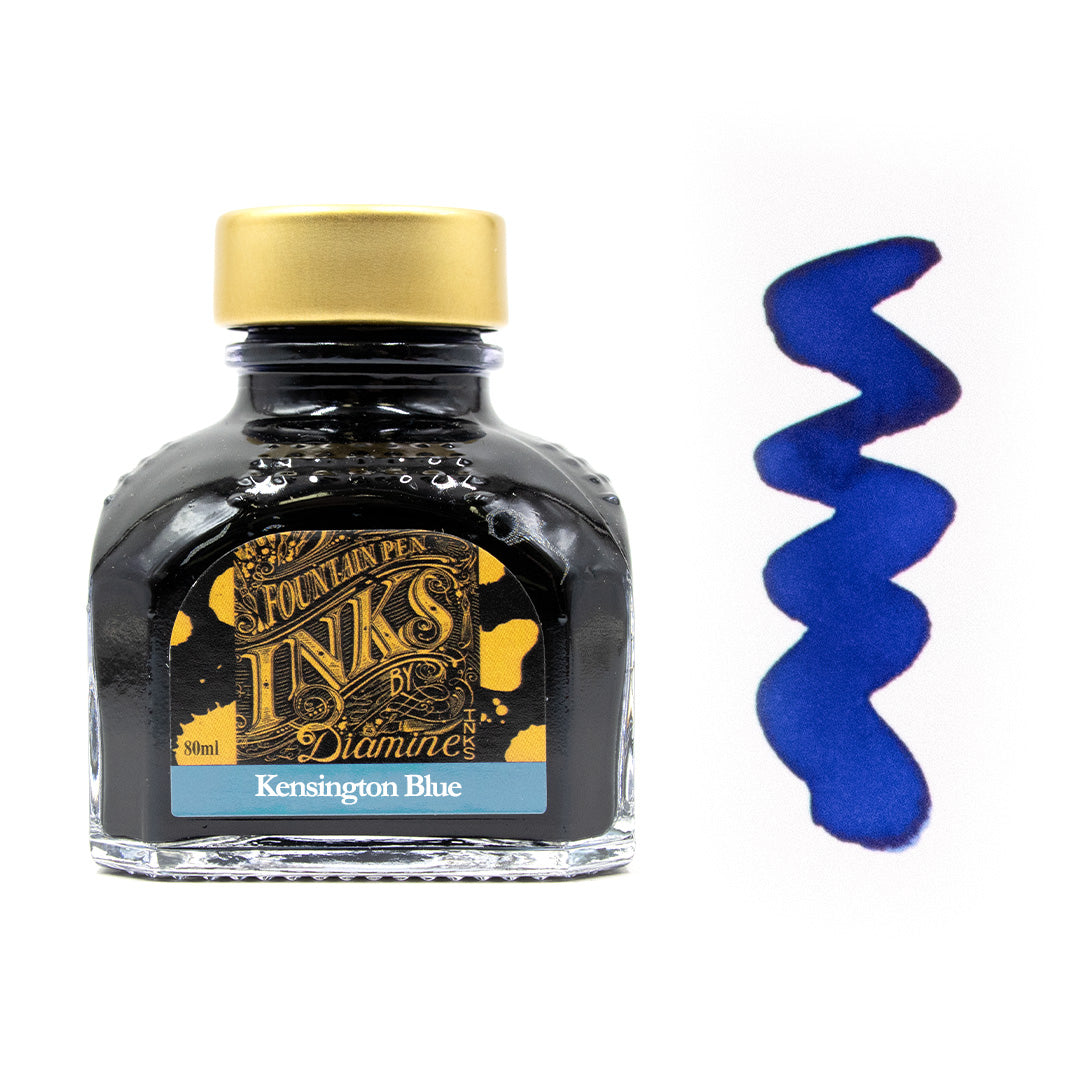 Diamine Fountain Pen Ink 80ml Bottle - Premium Writing Ink for Calligraphy, Journaling & Lettering - Vibrant Colors & Smooth Flow - Perfect for Fountain Pens, Dip Pens & Art Projects