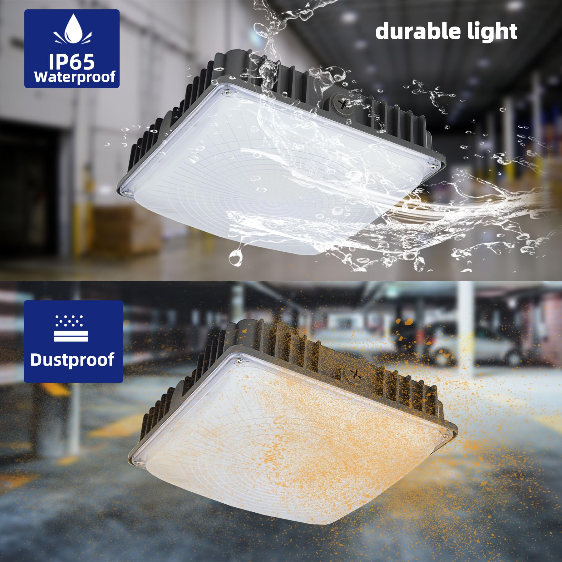 70W LED Canopy Light Fixture - 10.5