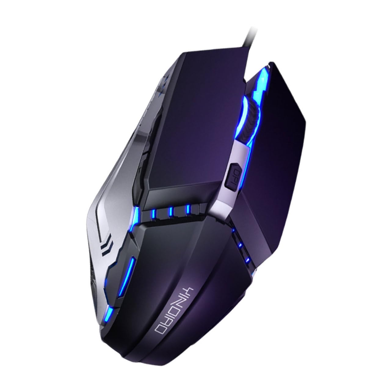 Yardenfun Wired Silent Mouse with Breathing Light - 7 DPI Adjustable USB Computer Mouse for Laptop, PC, Gaming & Office Use