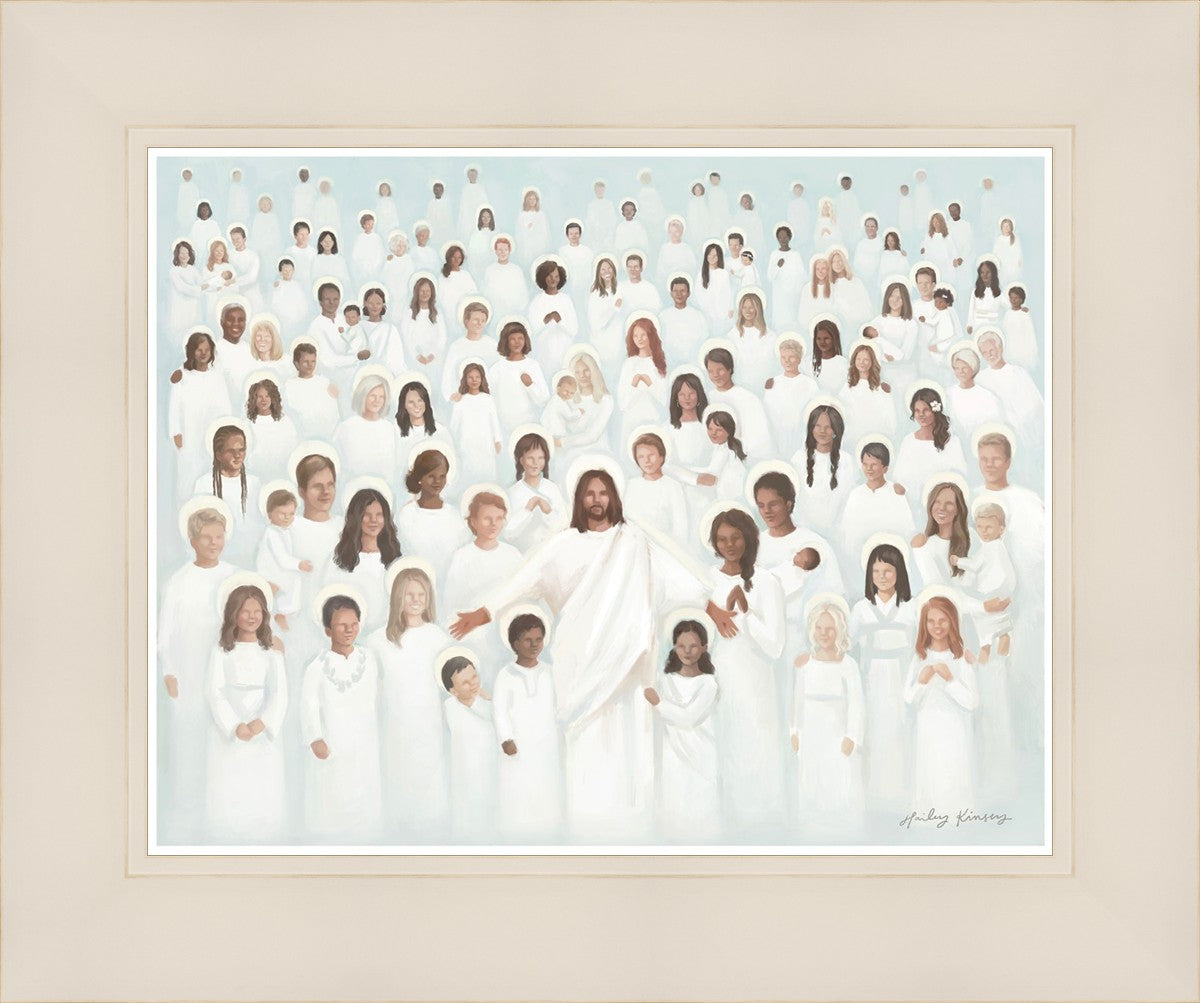 Body of Christ Christian Wall Art by Hailey Kinsey - Inspirational Home Decor for Church, Prayer Room & Faith-Based Gifts