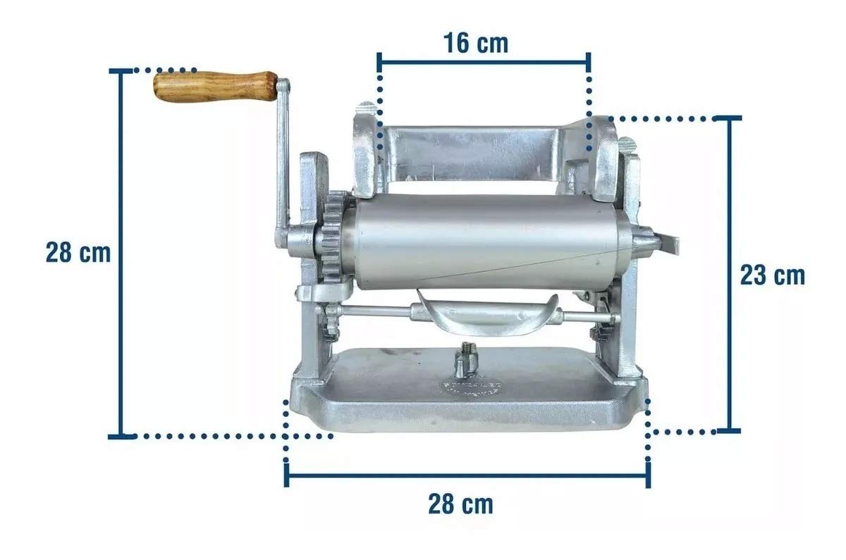 Authentic Mexican Manual Corn Tortilla Maker - Gonzalez 5.5