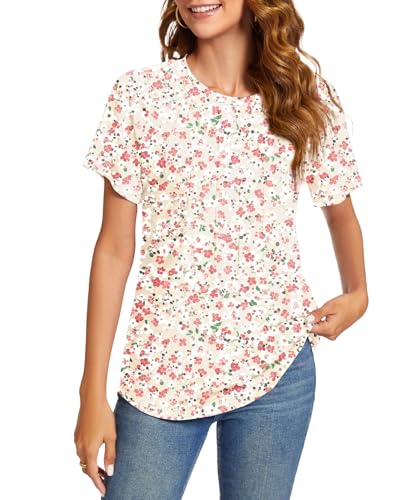 Pink and White Floral