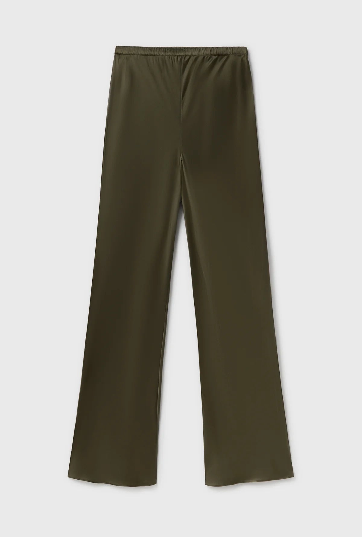 Stylish Bias Cut Pants in Pine Green - Perfect for Casual Outfits, Office Wear & Everyday Comfort