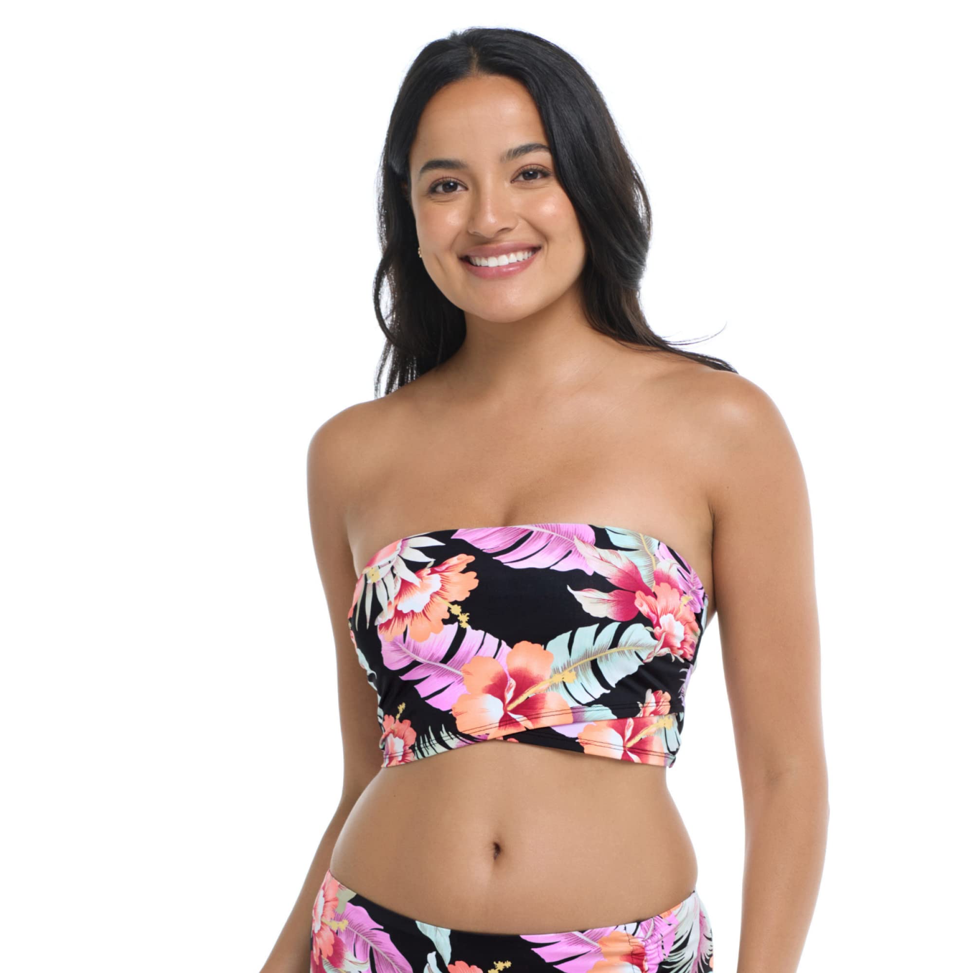 Skye Women's Ali Bandeau Bikini Top - Sexy Push Up Swimwear for Summer Beach & Pool Party | Trendy Strapless Bathing Suit for Women