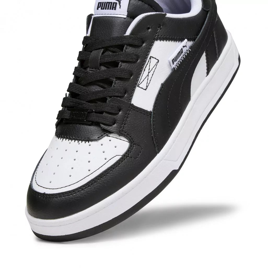 PUMA Men's Caven 2.0 VT Sneakers - Black/White Running Shoes for Men | Lightweight Comfortable Athletic Footwear for Jogging, Gym & Casual Wear