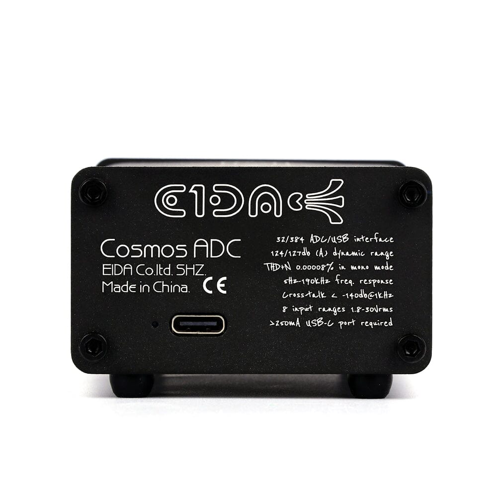 E1DA Cosmos ADCiso Hi Precision ES9822Pro Analog to Digital Converter - Professional Audio Recording & Studio Equipment for Musicians & Sound Engineers