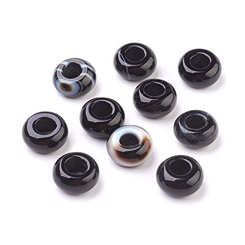 Black Agate Beads