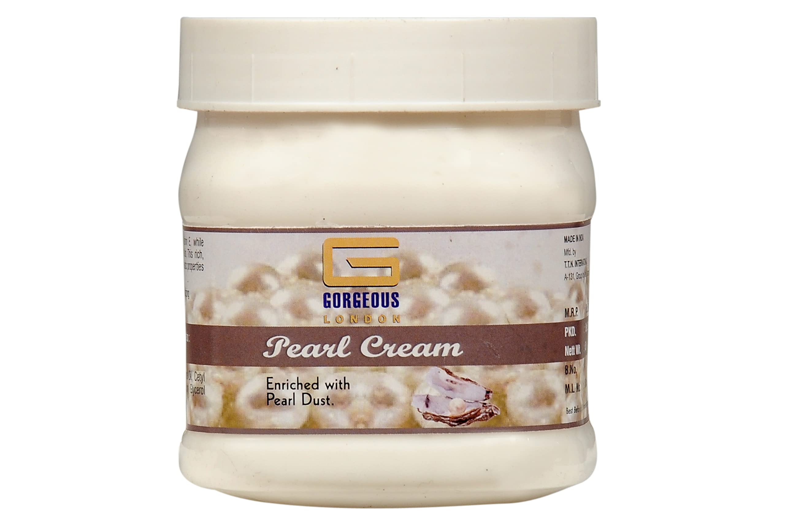 London Pearl Cream & Body Massage Scrub Set - 2 Pack (450ml Each) for Exfoliating & Moisturizing - Perfect for Spa Day & Self-Care Routine
