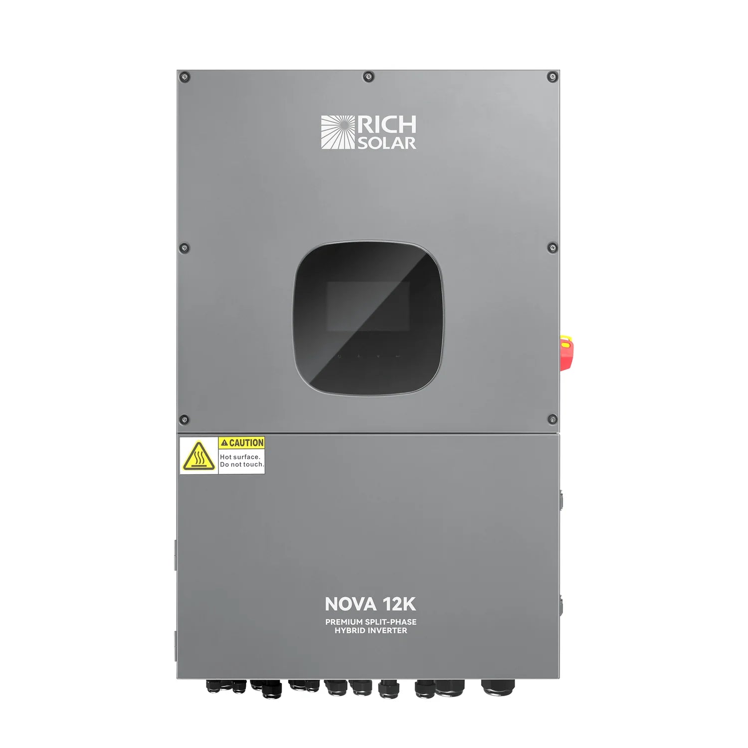 Rich Solar NOVA 12K PV Hybrid Inverter 48V 120/240V Split Phase – Solar Power System for Home & Off-Grid Use – Reliable Energy Backup for Emergencies & Power Outages