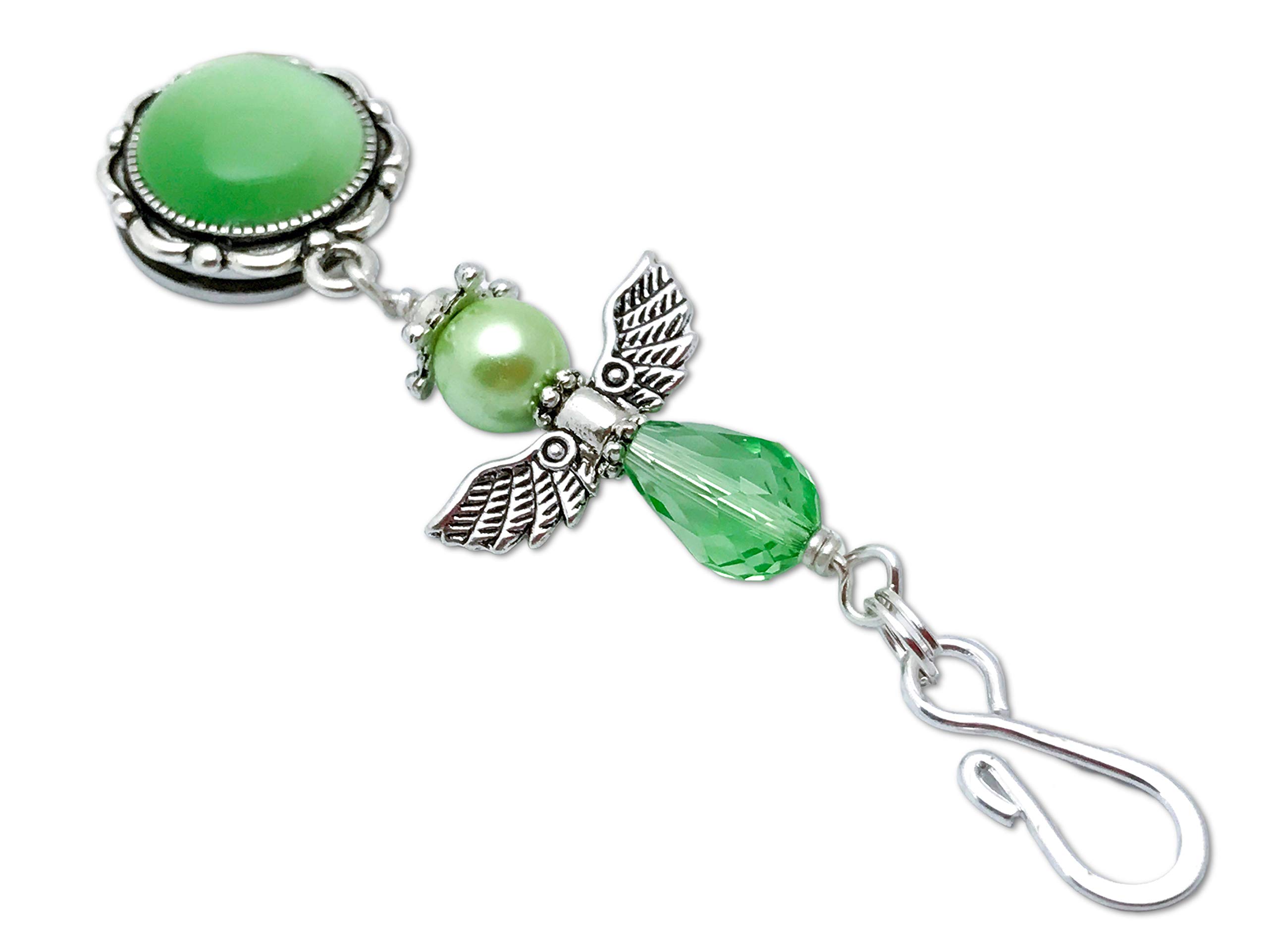 Premium Portuguese Knitting Pins - Green Angel Ergonomic Knitting Needles for Smooth Stitching | Perfect for Crochet, Hand Knitting & DIY Yarn Crafts
