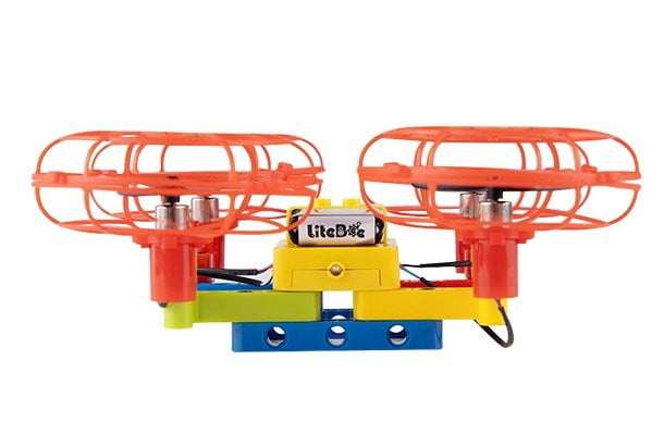 LiteBee Brix III Drone Kit - STEM Educational Toy for Kids | Learn Coding & Robotics | Perfect for Indoor & Outdoor STEM Learning Activities