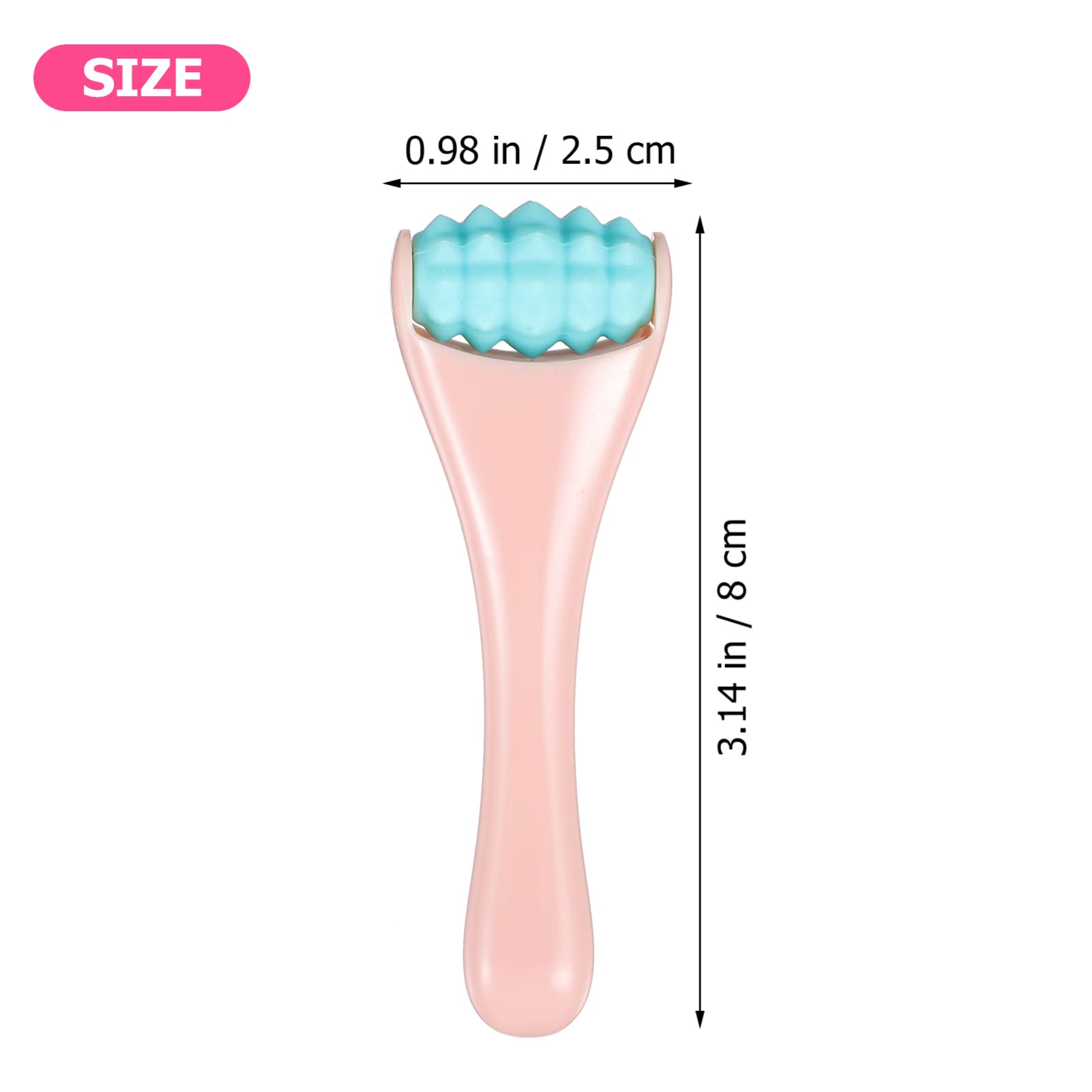 HEALLILY Eye Cream Applicator & Face Roller - Cooling Beauty Tool for Dark Circles, Puffiness & Wrinkles - Perfect for Skincare Routine & Makeup Application