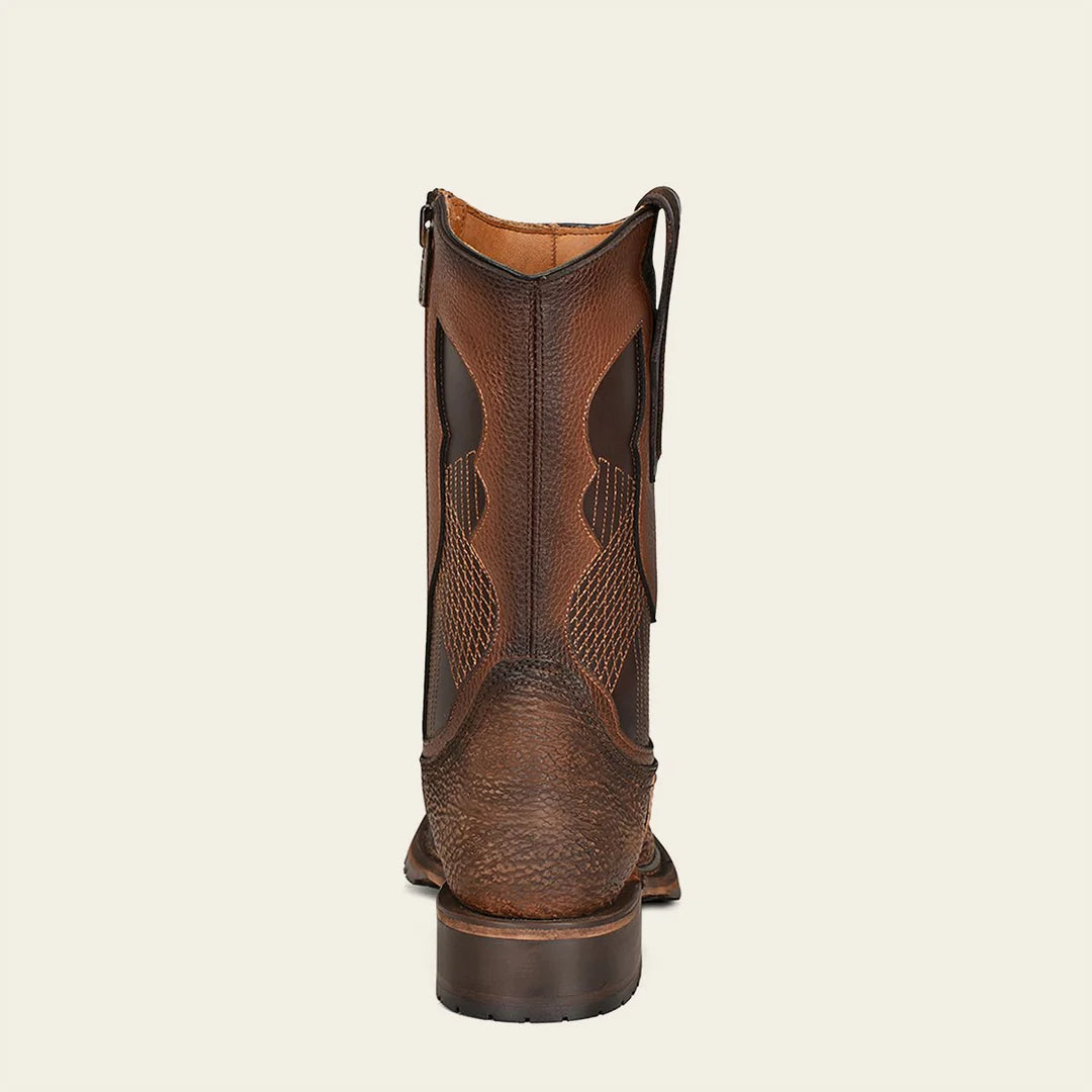 Men's Cuadra Tobacco Casual Cowboy Shark Boots - Western Style Leather Boots for Riding, Work & Outdoor Adventures