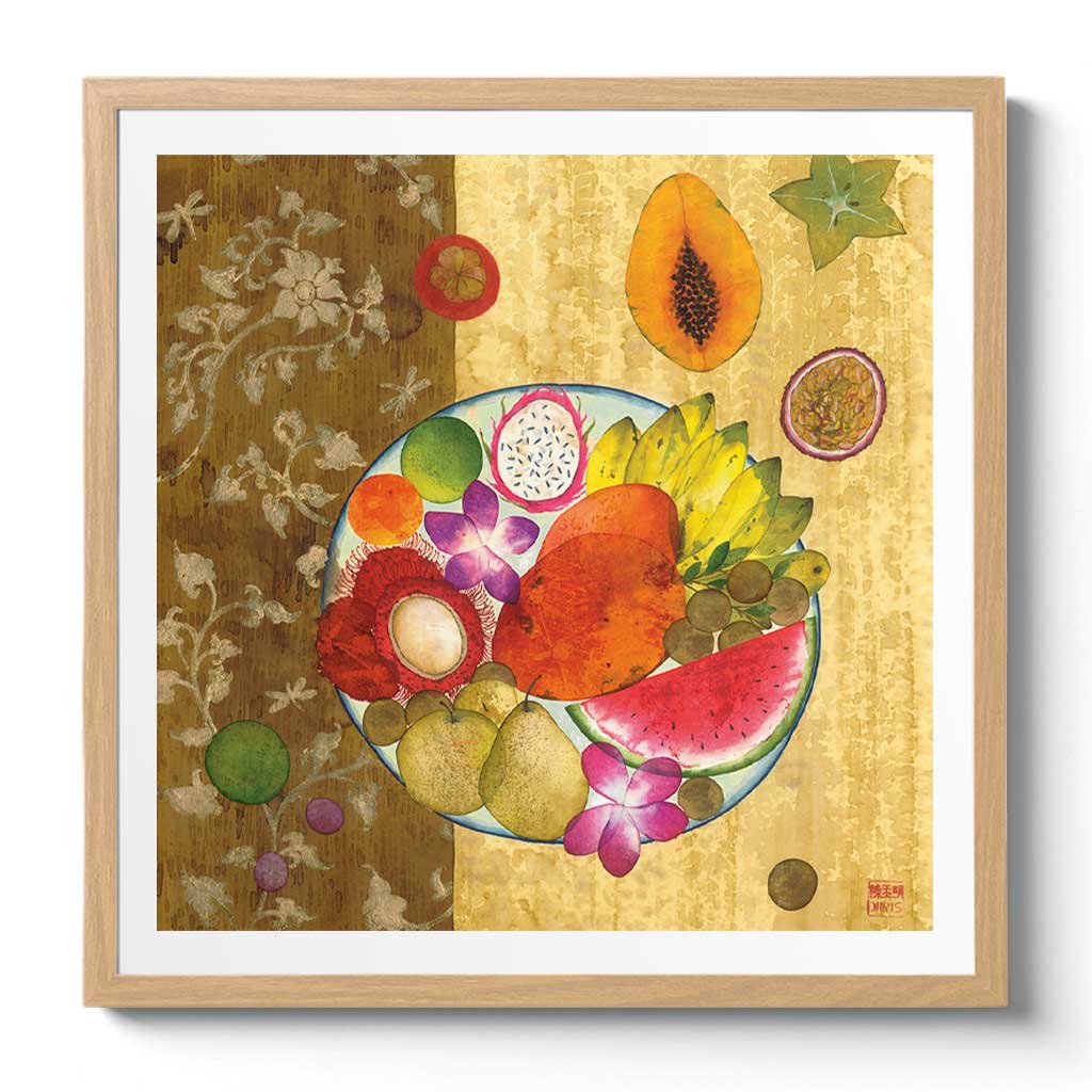 A Taste of Paradise - Premium Tropical Fruit Gift Box | Exotic Fruit Basket for Holidays, Parties & Corporate Gifting | Perfect for Home, Office & Special Occasions