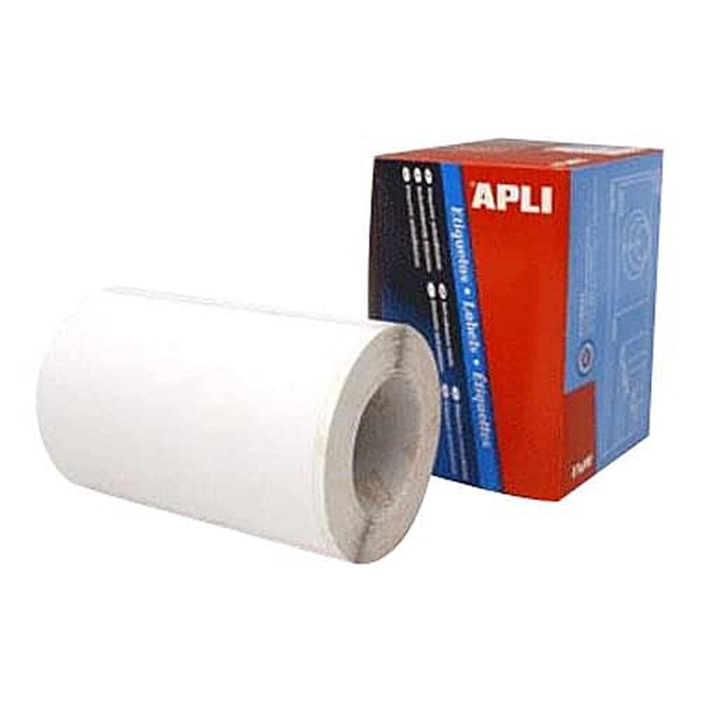 White Labels 20x50mm (1500 Pack) for Shipping & Organizing