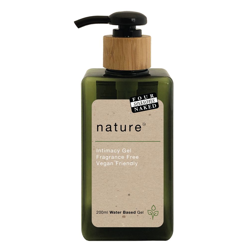 Four Seasons Water-Based Intimacy Gel - Natural & Gentle Lubricant for Couples - Perfect for Sensitive Skin & Enhanced Comfort