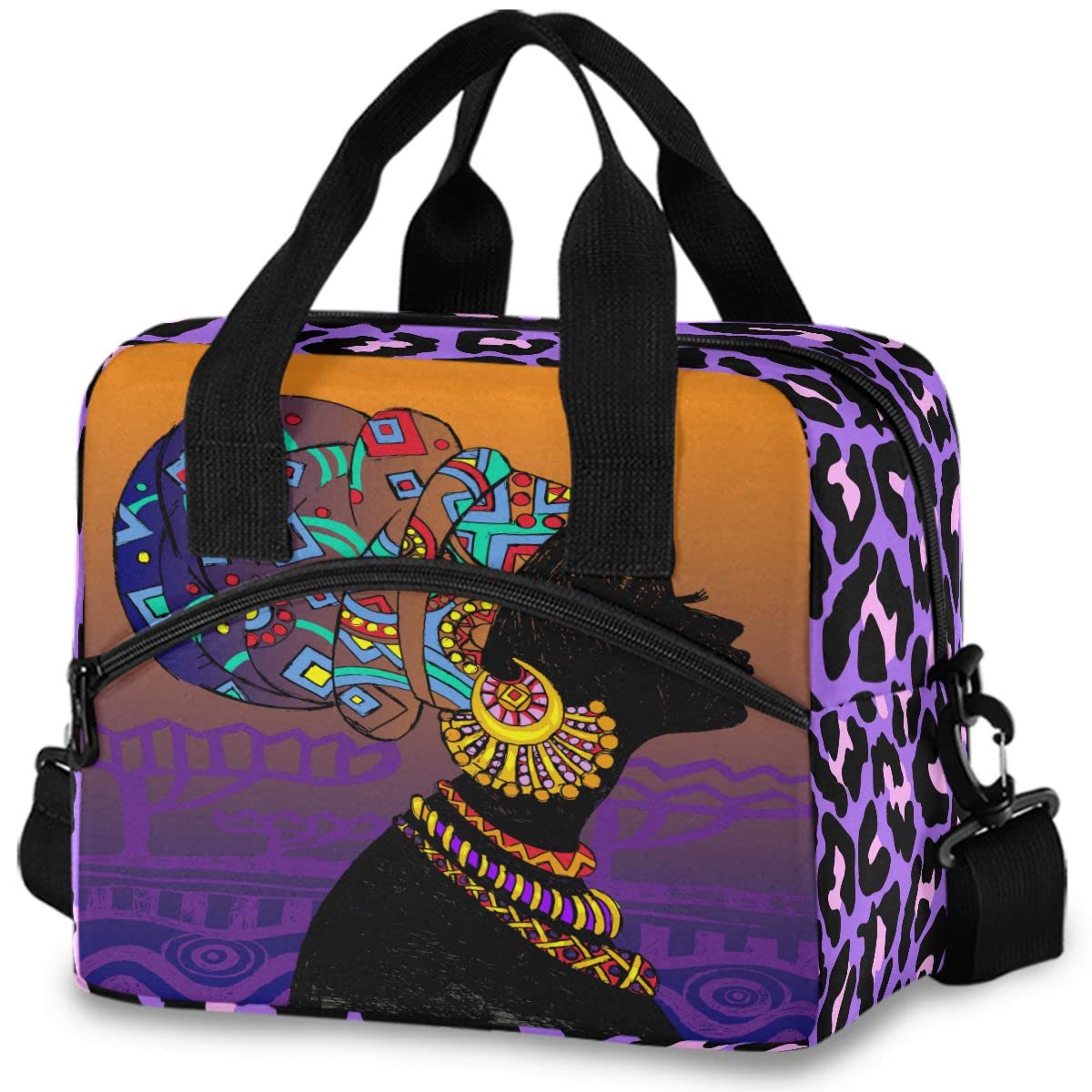 Insulated Lunch Bag for Women & Men - Reusable Leakproof Lunch Tote Cooler Box for Work, School, Picnics & Outdoor Activities | MNSRUU