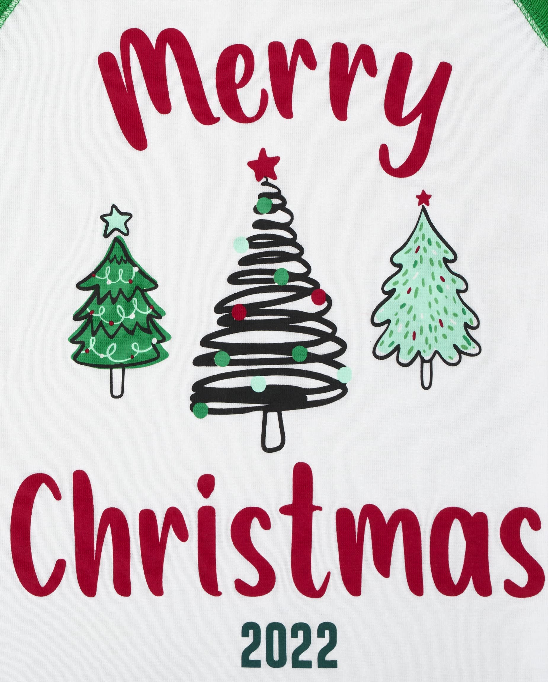 Kids' Christmas Pajama Sets - Family Matching Cotton Pajamas for Holiday Photos