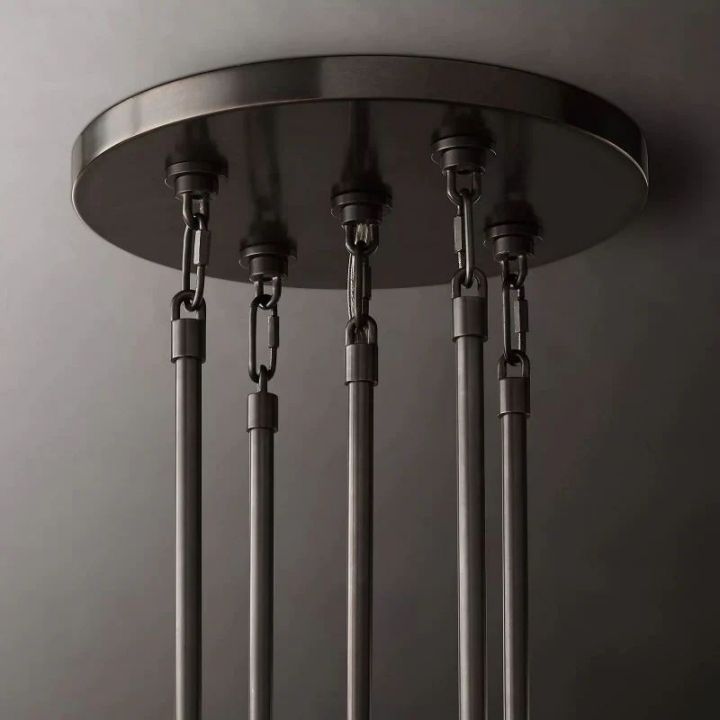 Arrebol 5-Tier Round Crystal Chandelier 60
