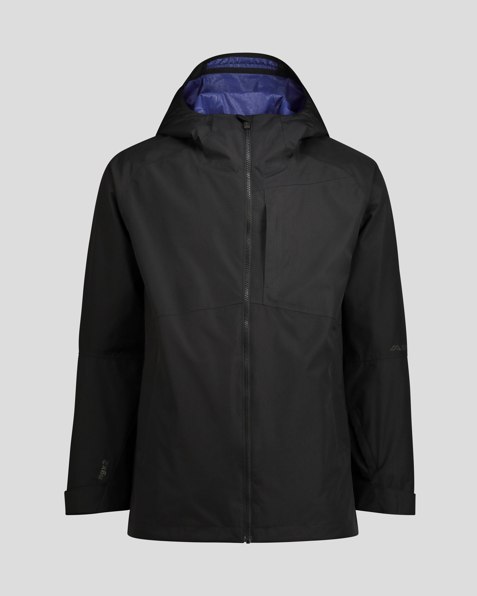 Men's PWDR Days 2L Shell Snow Jacket - Waterproof Winter Coat for Skiing & Snowboarding - Black Stingray Color - Ideal for Cold Weather Outdoor Activities