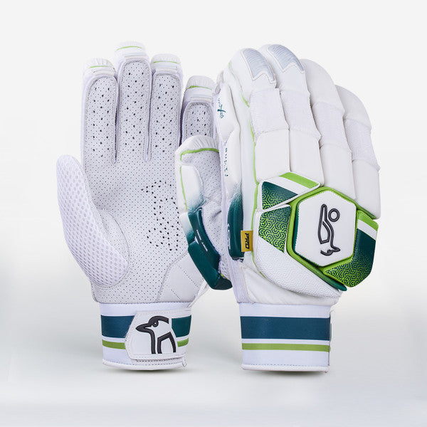 Kookaburra Kahuna Pro Cricket Batting Gloves 2024 - Premium Leather Cricket Gloves for Men & Women - Perfect for Professional Matches & Training Sessions
