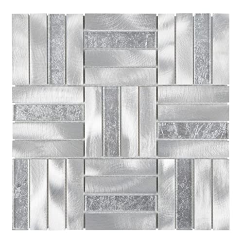 Aluminum Blend Glass (Parquet)