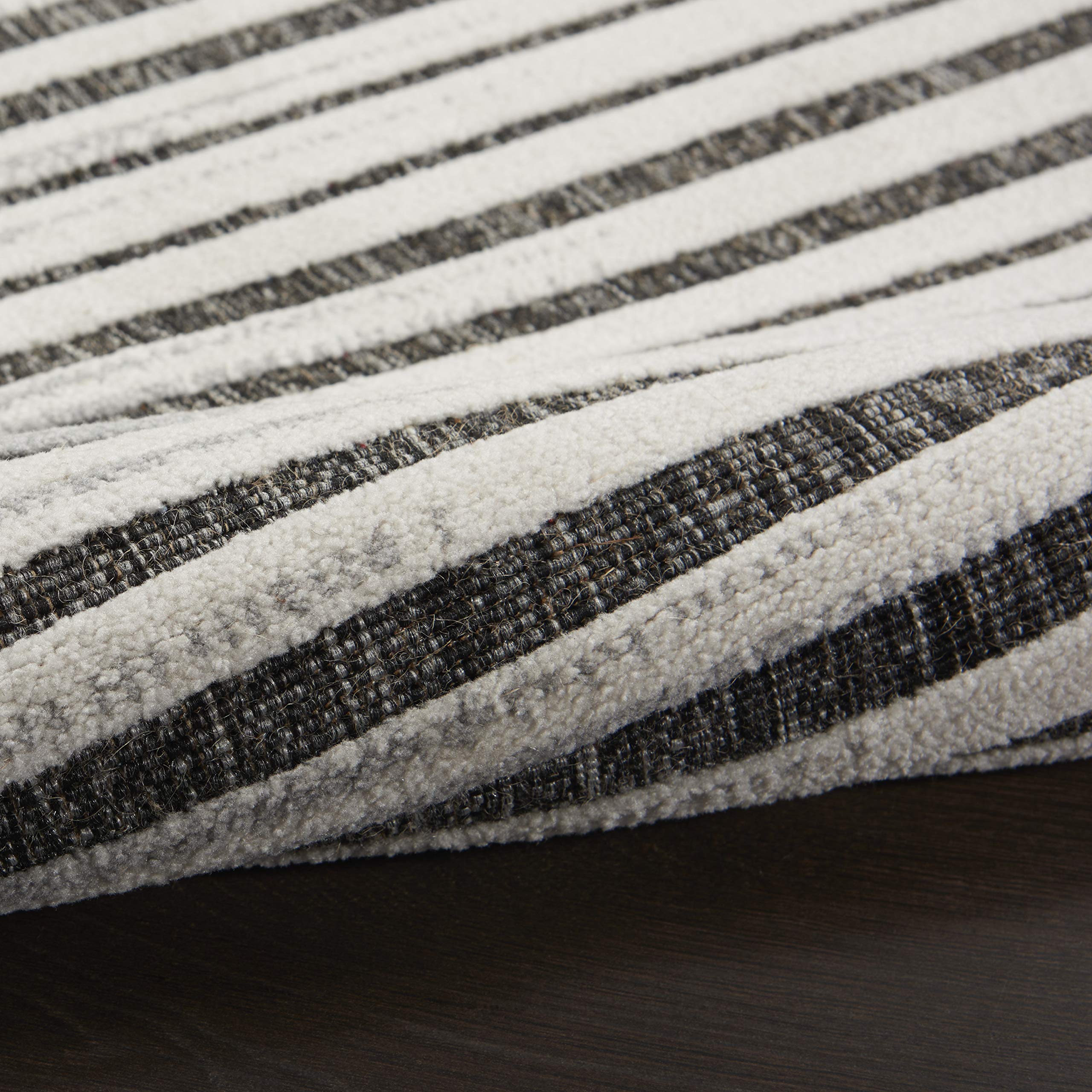 Nourison Calobra Modern Dark Grey 5'3