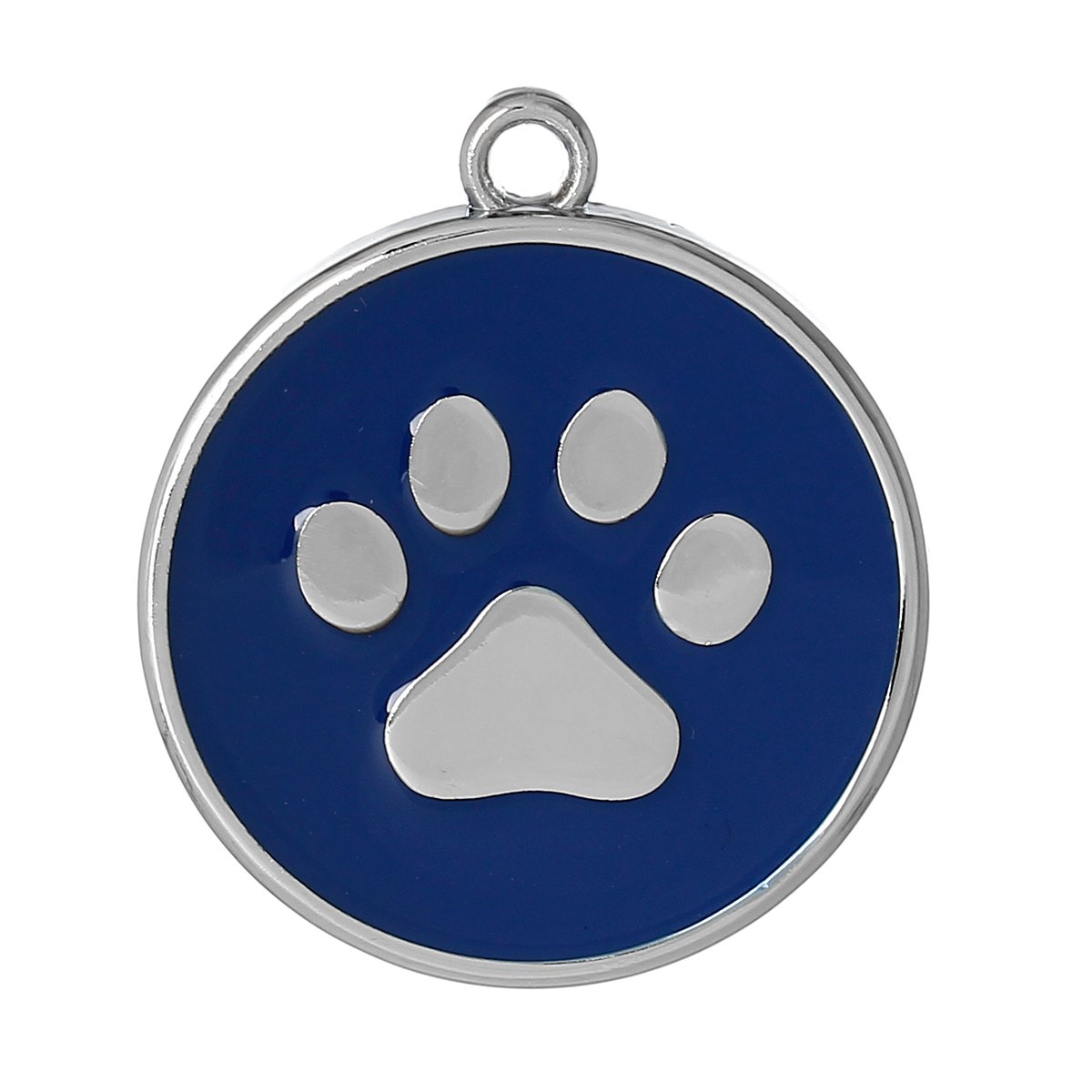 Sparkling Dog Paw Print Charm Pendant Necklace for Women - Elegant Pet Lover Jewelry Gift for Dog Owners, Perfect for Daily Wear, Date Nights & Special Occasions