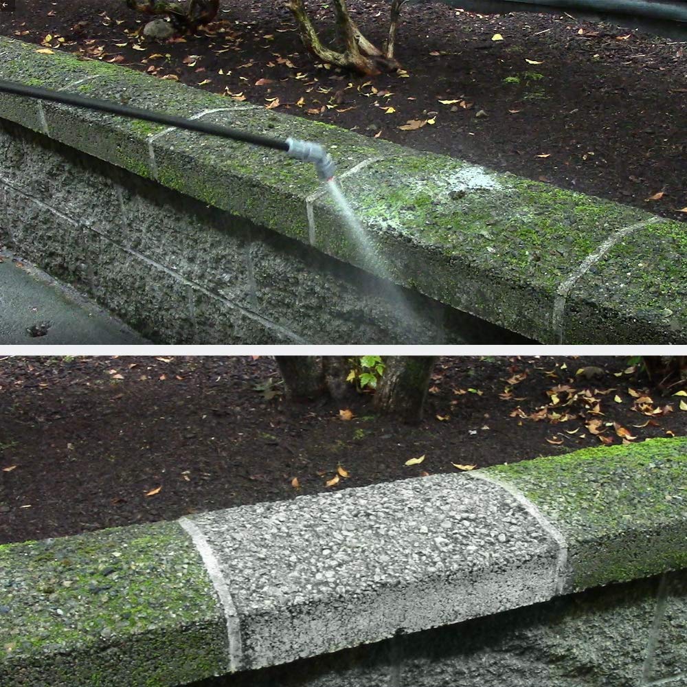 CAF Outdoor Cleaner for Moss, Mold & Algae - Spray & Go Stain Remover for Patios & Decks