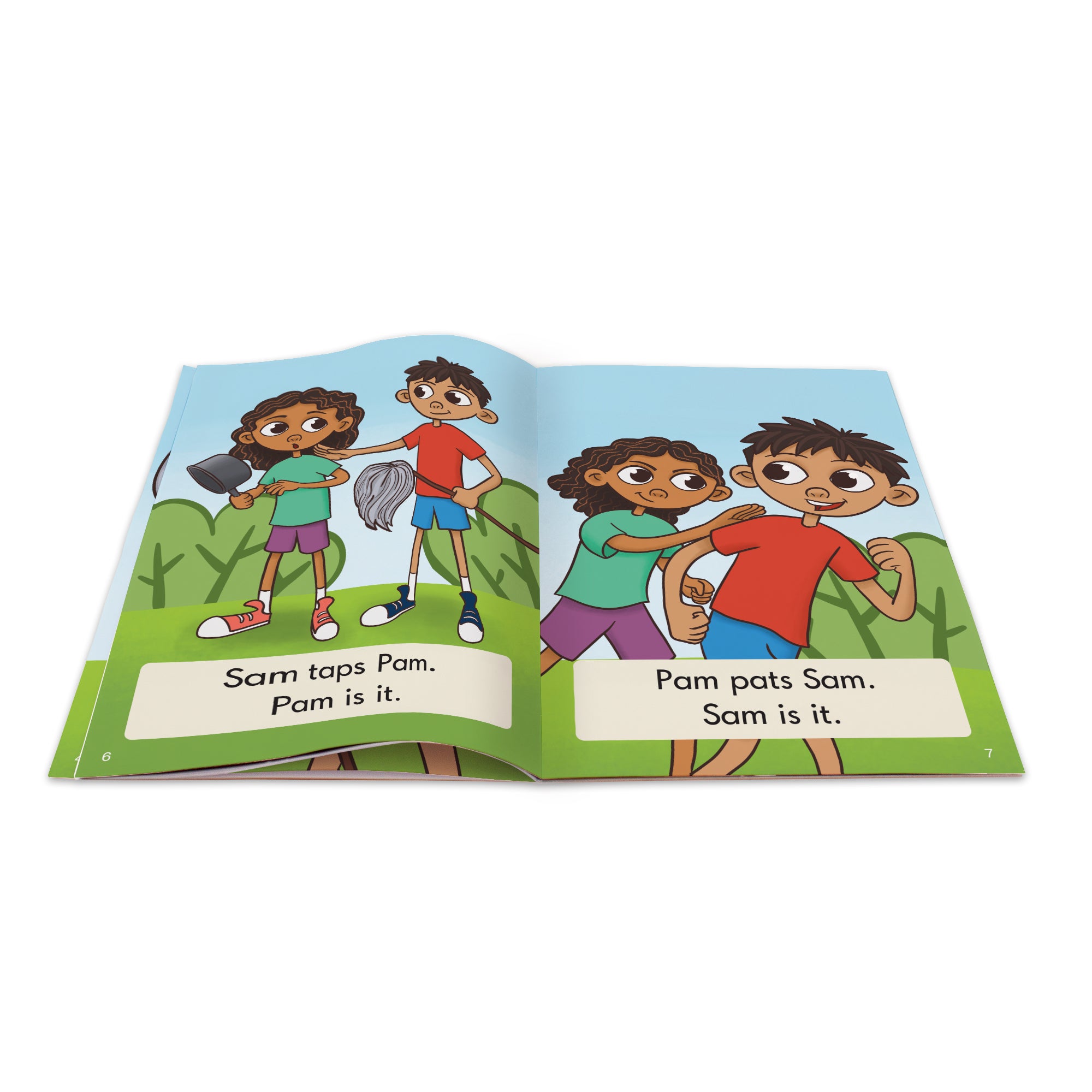 Beanstalk Books 6-Piece Decodable Big Books Fiction Set for Early Reading | Phonics Learning Resources for Kindergarten & 1st Grade | Perfect for Classroom & Homeschool Reading Activities
