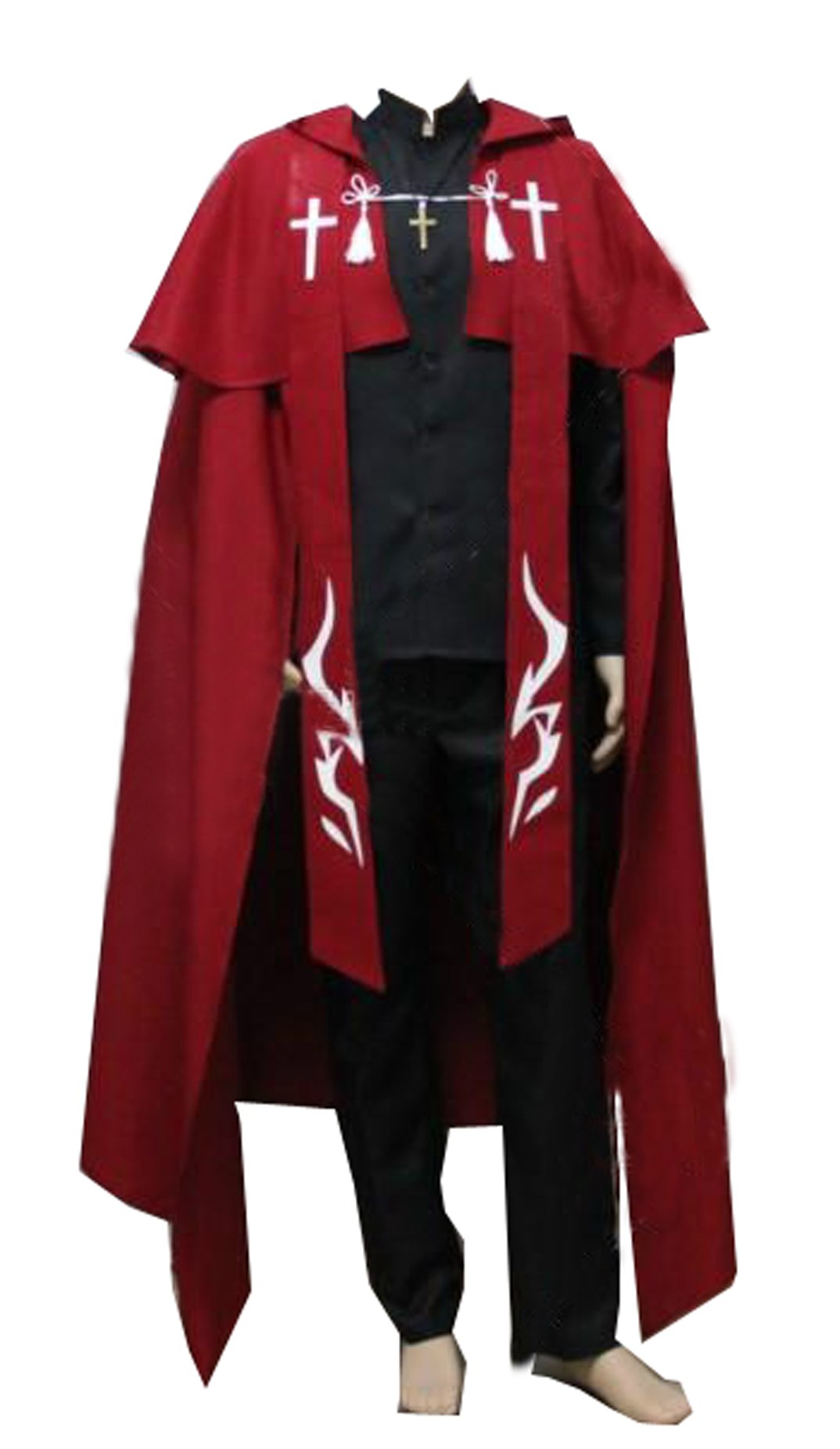 Shirou Kotomine Anime Cosplay Costume - Official Uniform Outfit for Halloween, Conventions & Role-Playing Events