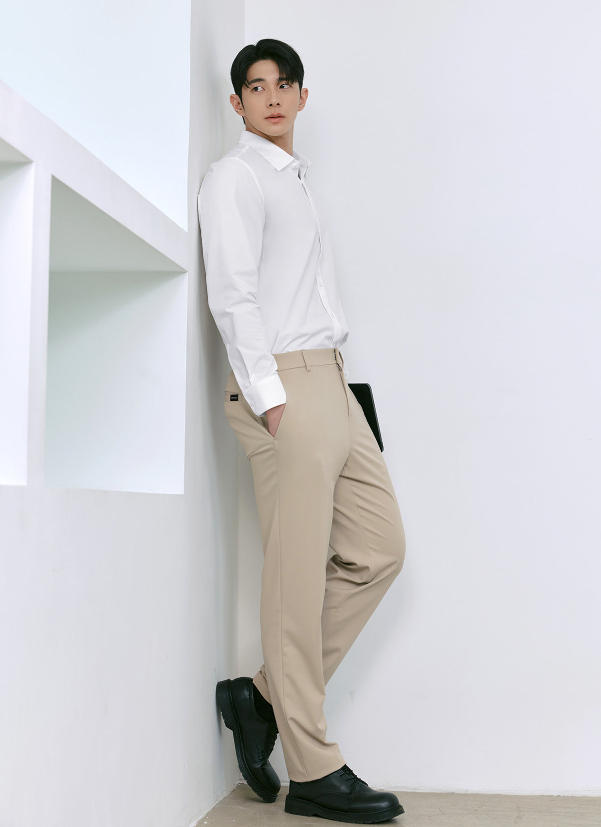 All Magic Banding Men's Airlight Slacks 9.1 & 9.6 - Comfortable Stretch Dress Pants for Business Casual & Office Wear