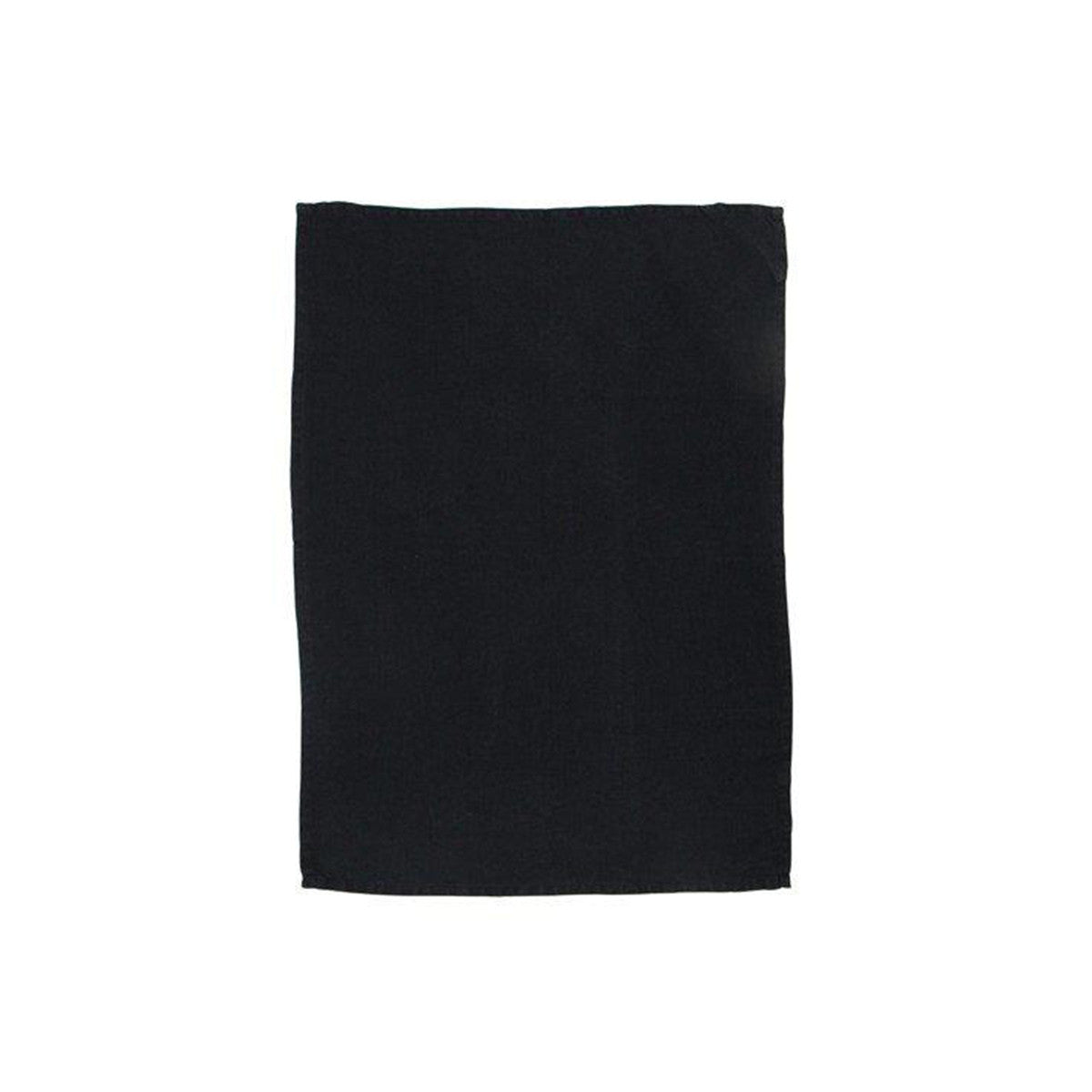 Premium Black Linen Tea Towels - 100% Natural Absorbent Kitchen Towels for Drying Dishes, Glassware & Hand Wiping - Ideal for Kitchen, Dining & Hosting Gifts