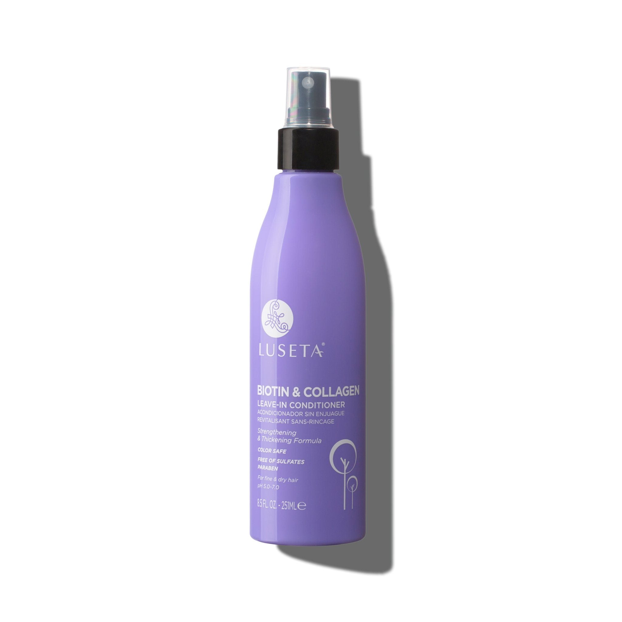 Biotin & Collagen Leave-In Conditioner for Damaged Hair - Hair Repair Treatment with Keratin & Argan Oil - Perfect for Dry, Frizzy Hair Care & Styling