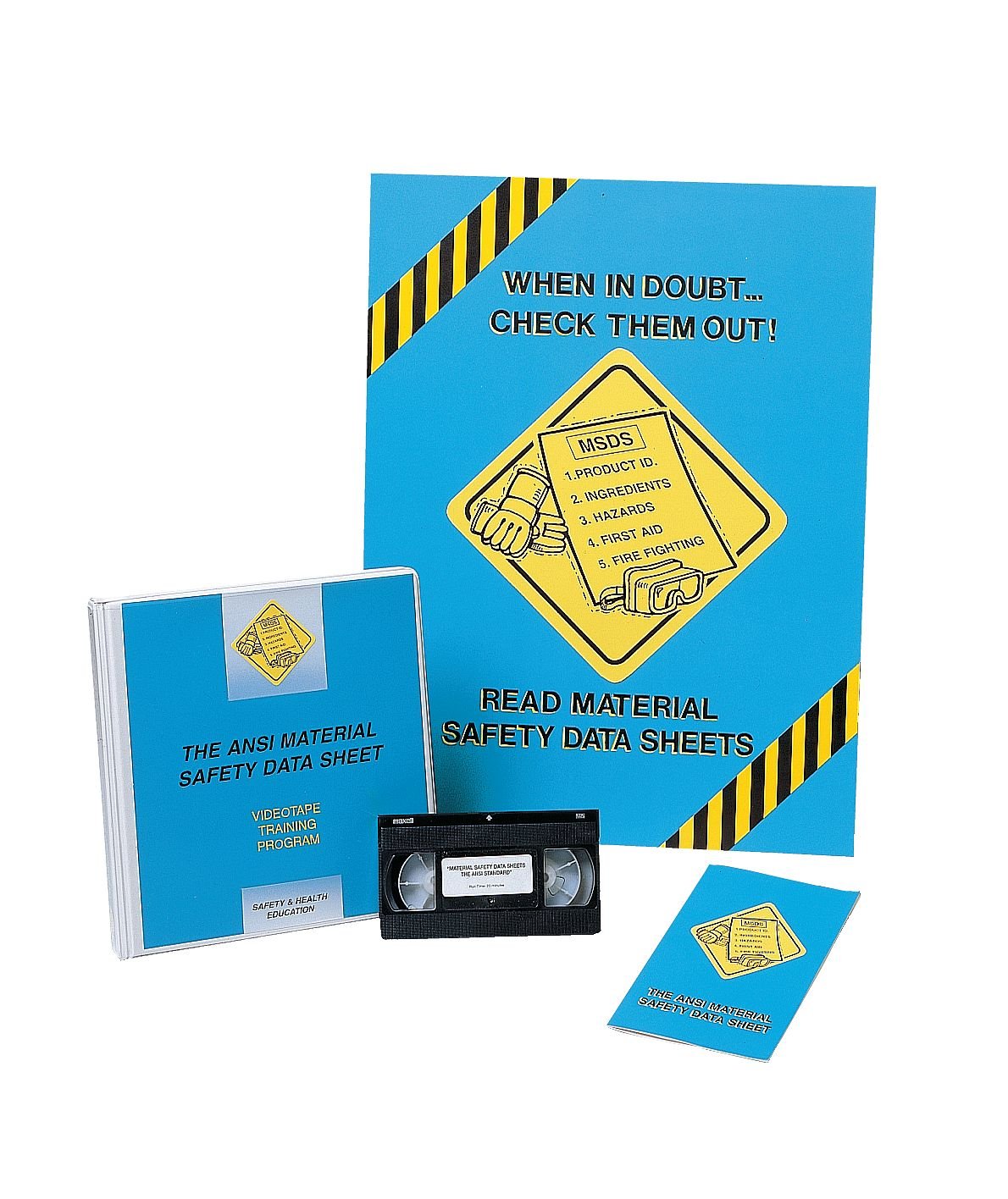 V000MHS9EM Materials Handling Safety Training DVD - OSHA Compliant Workplace Safety Video for Warehouse & Construction Workers