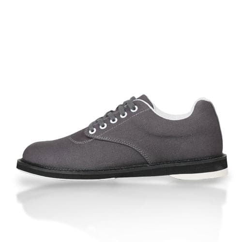 3G Kicks Go Unisex Charcoal/Canvas Bowling Shoes - Comfortable & Durable for Men & Women - Perfect for Bowling Leagues, Tournaments & Casual Play
