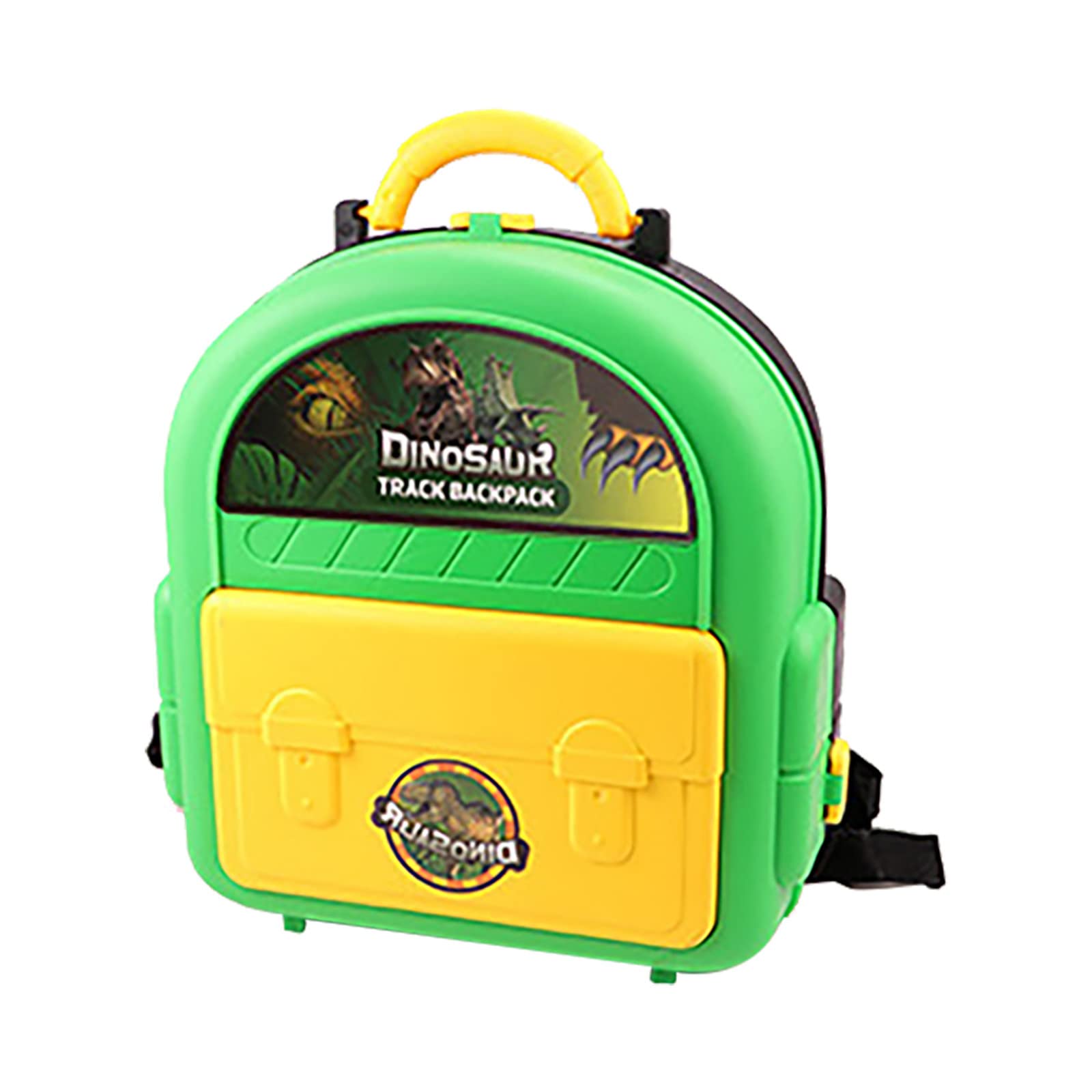 Smart Max Car Storage Bag with Metal Sound & Dinosaur Design - Transformable School Track Toy for Kids | Smooth Educational Play | Perfect for Car Organization, Travel & Classroom Learning (Size B, One Size)