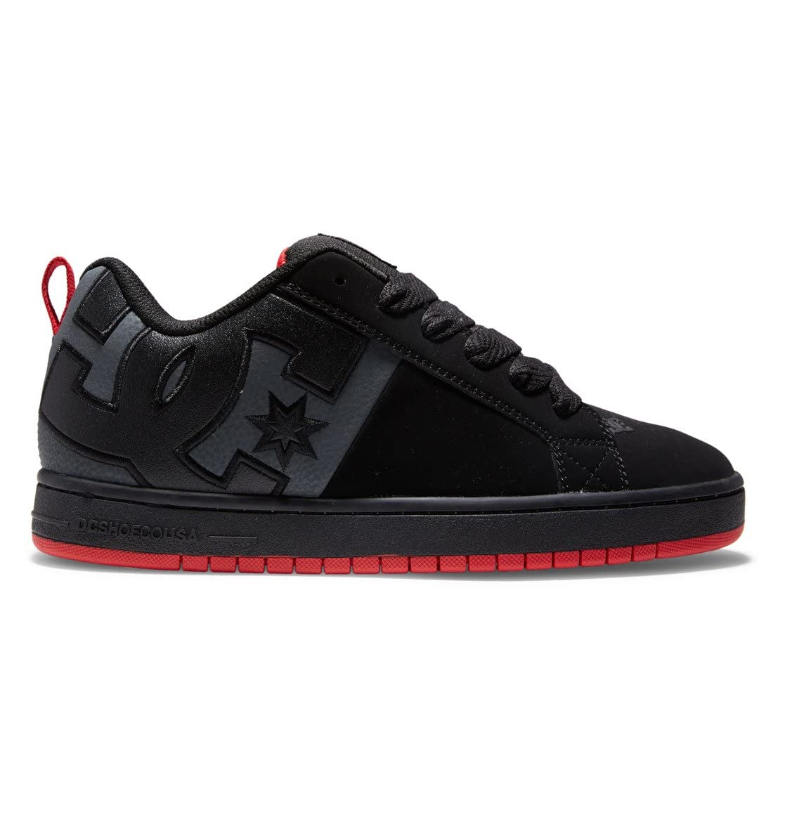DC Shoes Court Graffik Men's Leather Sneakers - Stylish & Durable Skate Shoes for Streetwear & Casual Wear