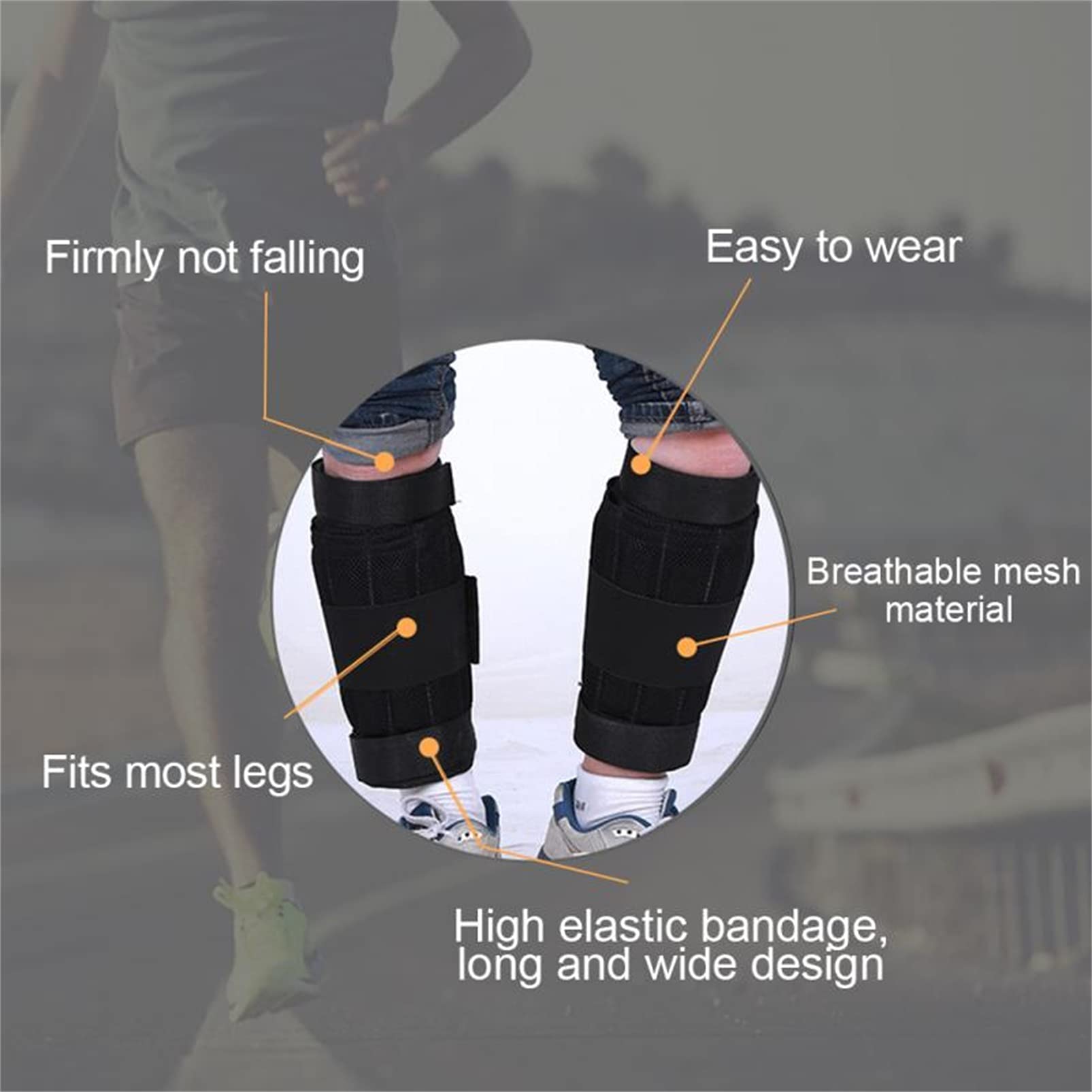 Adjustable Weighted Ankle Weights Set - Unisex Breathable Leg Weights for Strength Training, Running, Jogging & Walking - Perfect for Home Gym Workouts & Outdoor Fitness Training