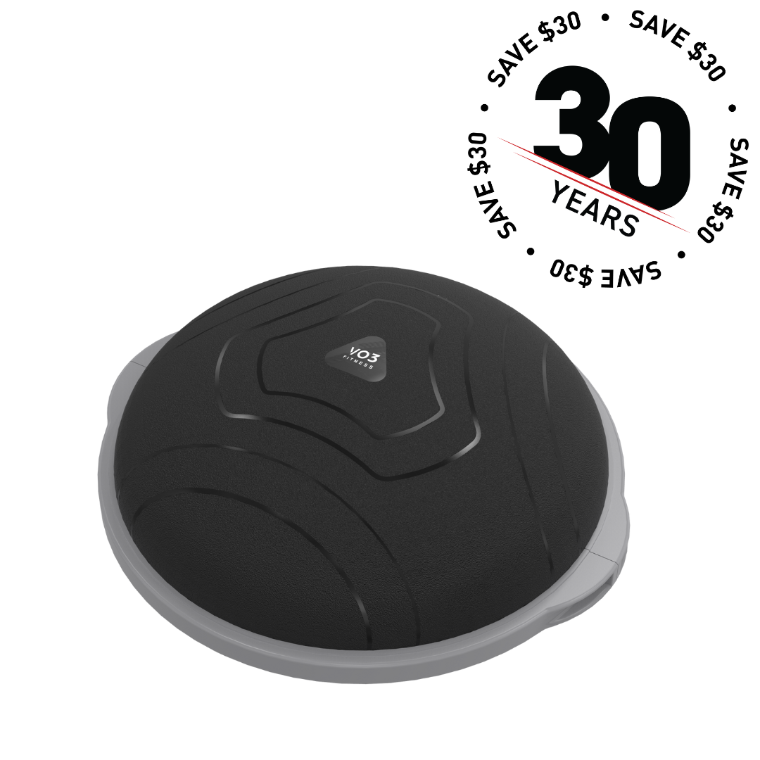 VO3 Balance Trainer Board - Improve Stability & Core Strength for Fitness, Yoga & Physical Therapy | Perfect for Home Workouts & Rehabilitation Exercises